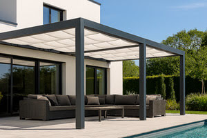 Estructura pérgola terraza
