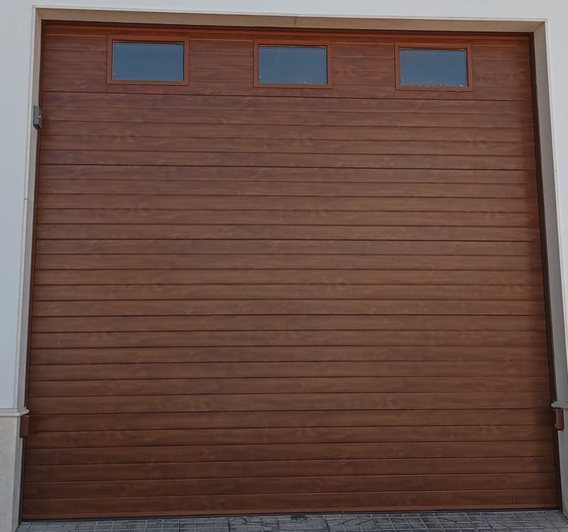Puerta enrollable garaje